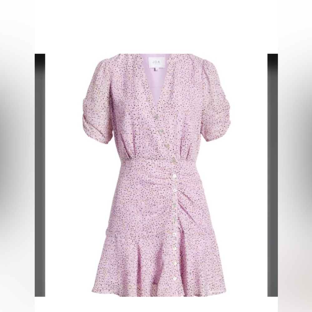 J.O.A Buttoned down polka dot dress - NEW WITHOUT TAGS